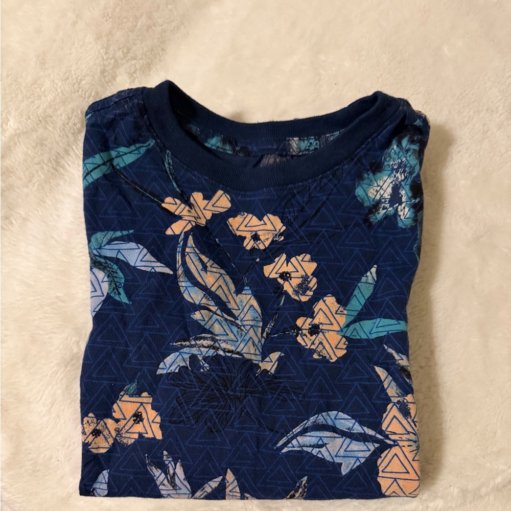 Wonder Nation Blue and Orange Kids Tee